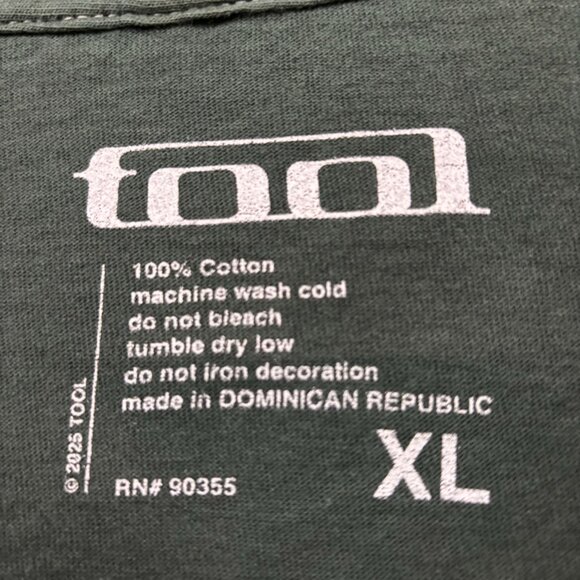 Tool Fear Inoculum Progressive Metal Band T-Shirt Size Extra Large - Picture 4 of 4
